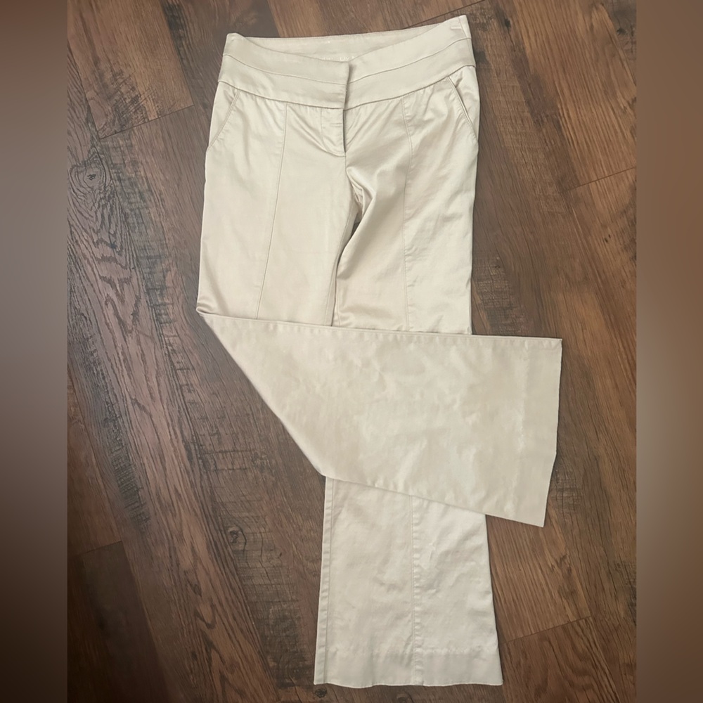 Bebe satin low rise Trousers